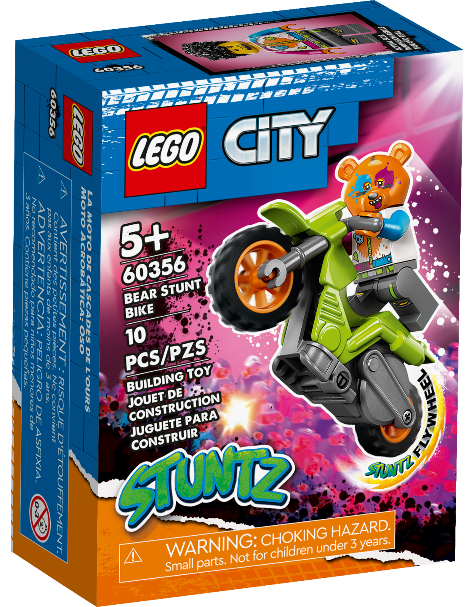 LEGO City Stuntz 60356 Bear Stunt Bike
