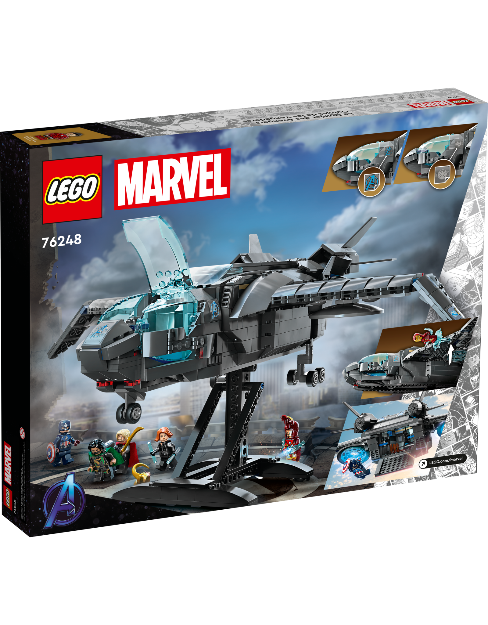 LEGO Super Heroes 76248 The Avengers Quinjet