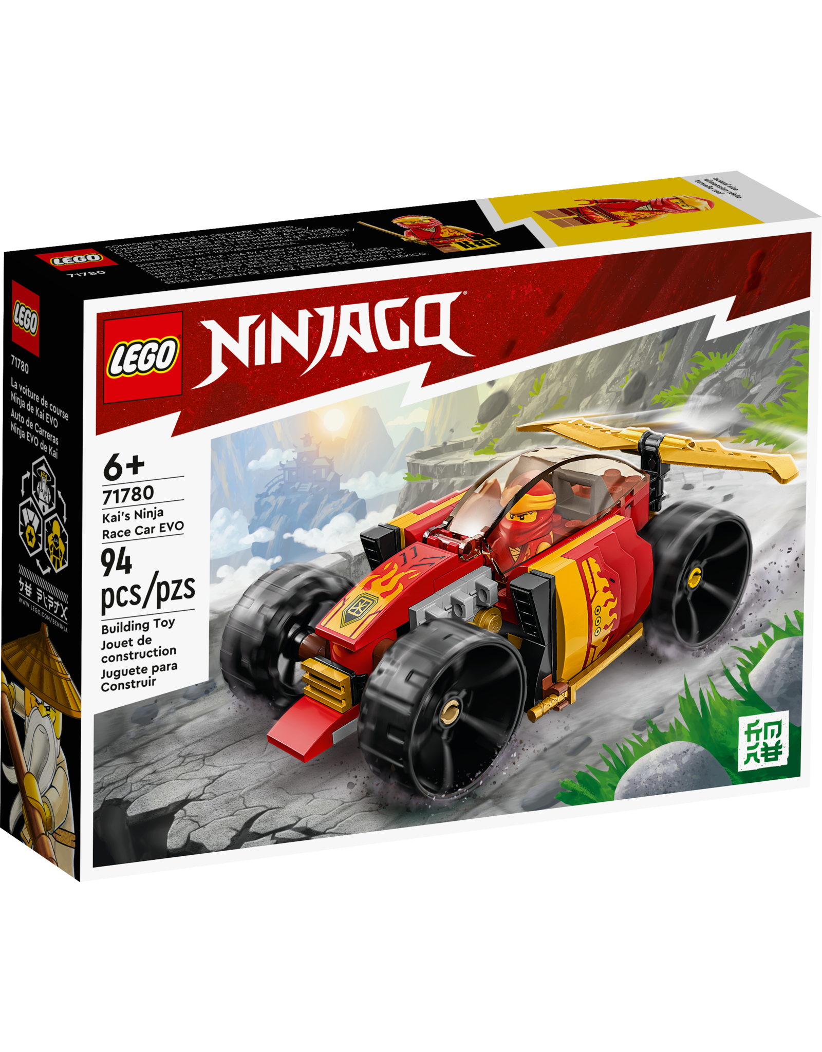 LEGO Ninjago 71780 Kai’s Ninja Race Car EVO