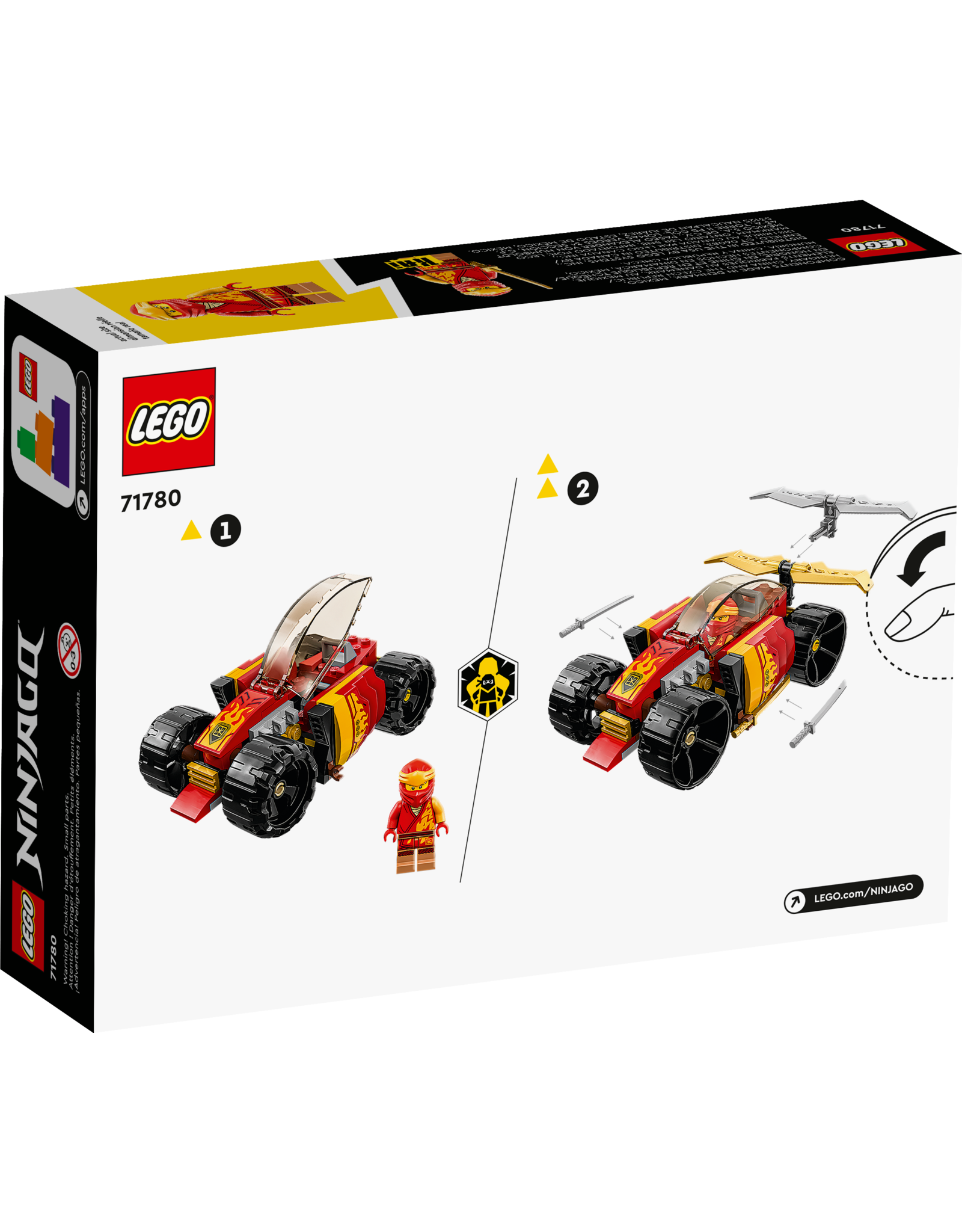 LEGO Ninjago 71780 Kai’s Ninja Race Car EVO