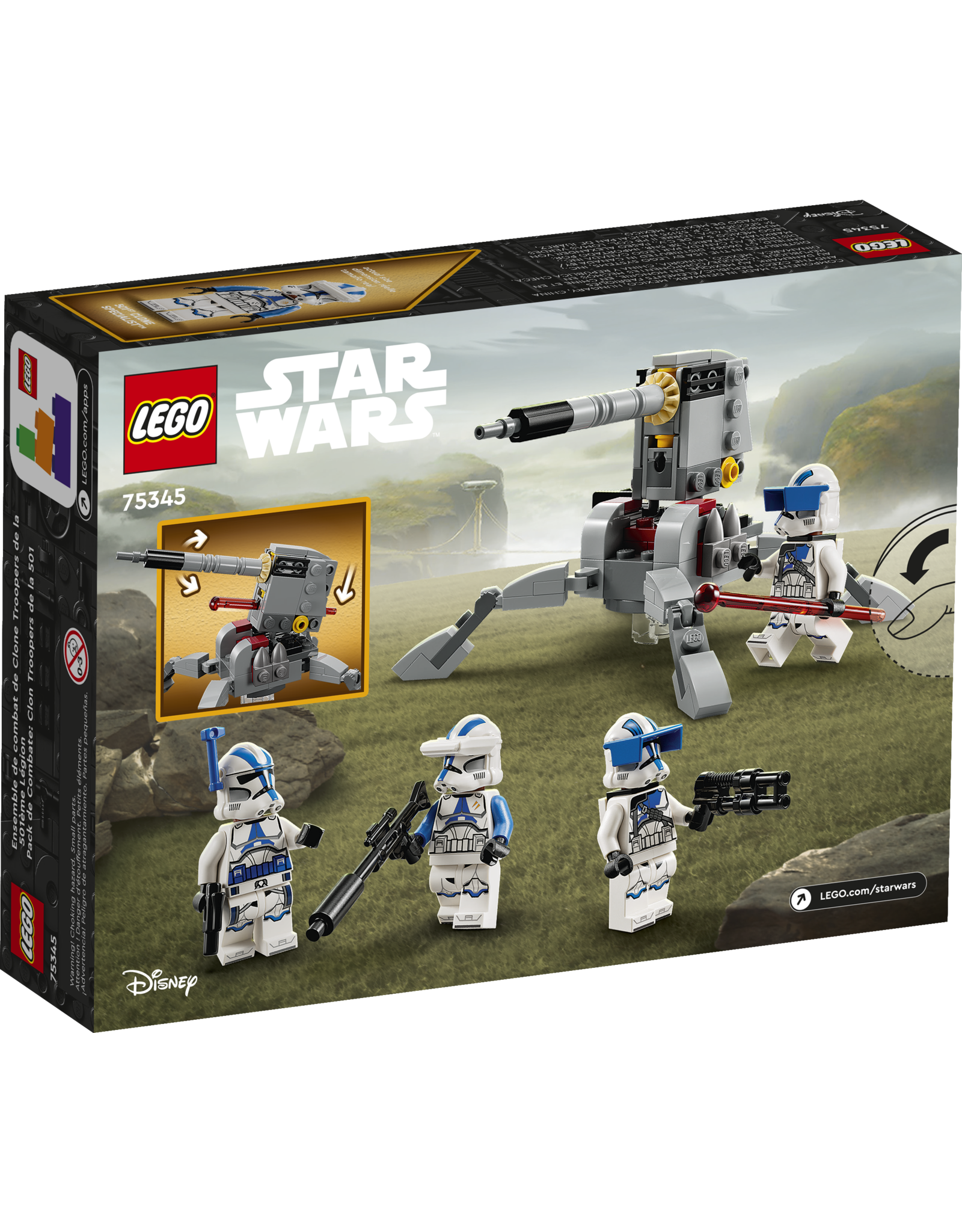 LEGO Star Wars  75345 501st Clone Troopers Battle Pack