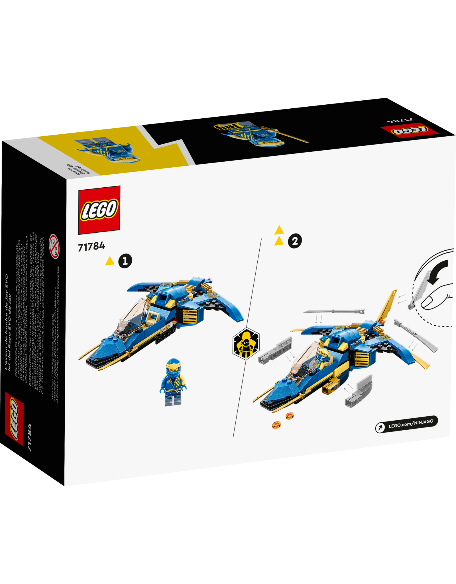 LEGO Ninjago 71784 Jay’s Lightning Jet EVO