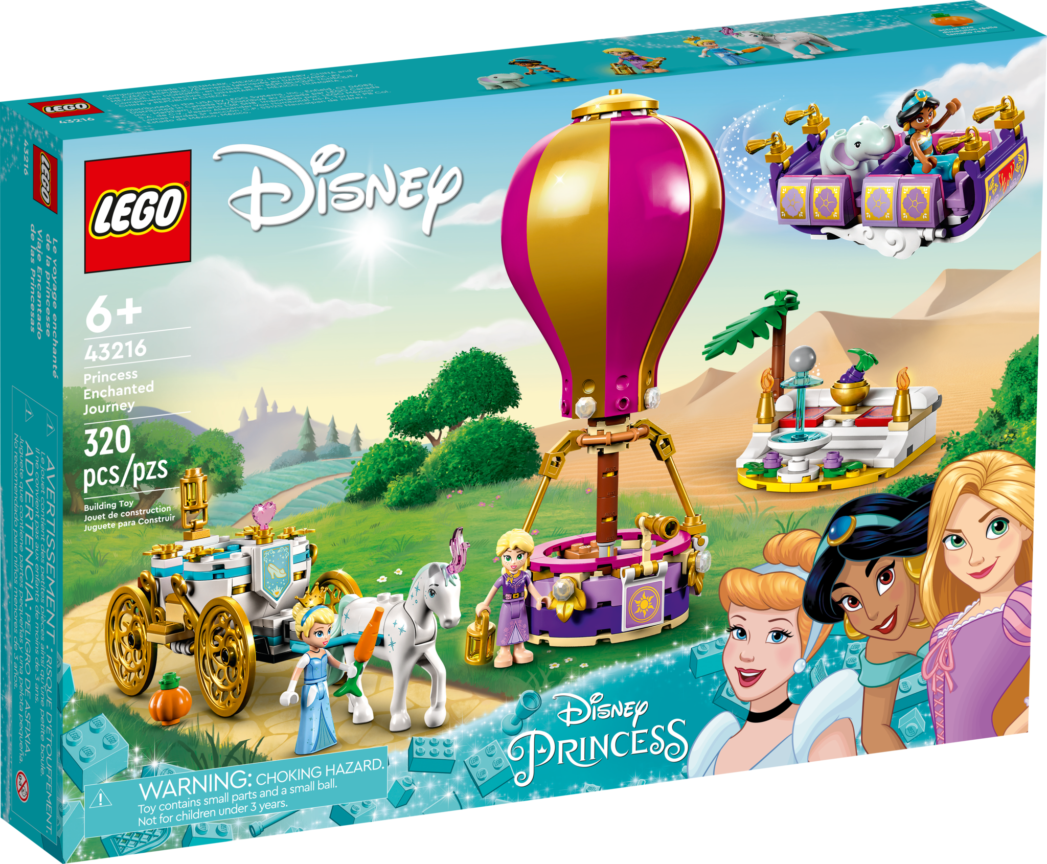 Disney Princess Movie Characters Castle Puzzles Cartoon 300 500