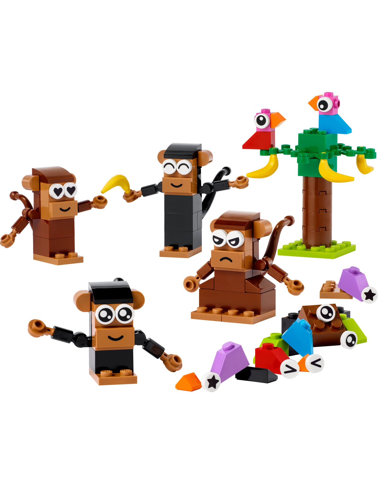 LEGO Classic 11031 Creative Monkey Fun