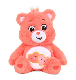 Schylling Love-a-lot Bear Care Bears Peach Pink Medium Plush