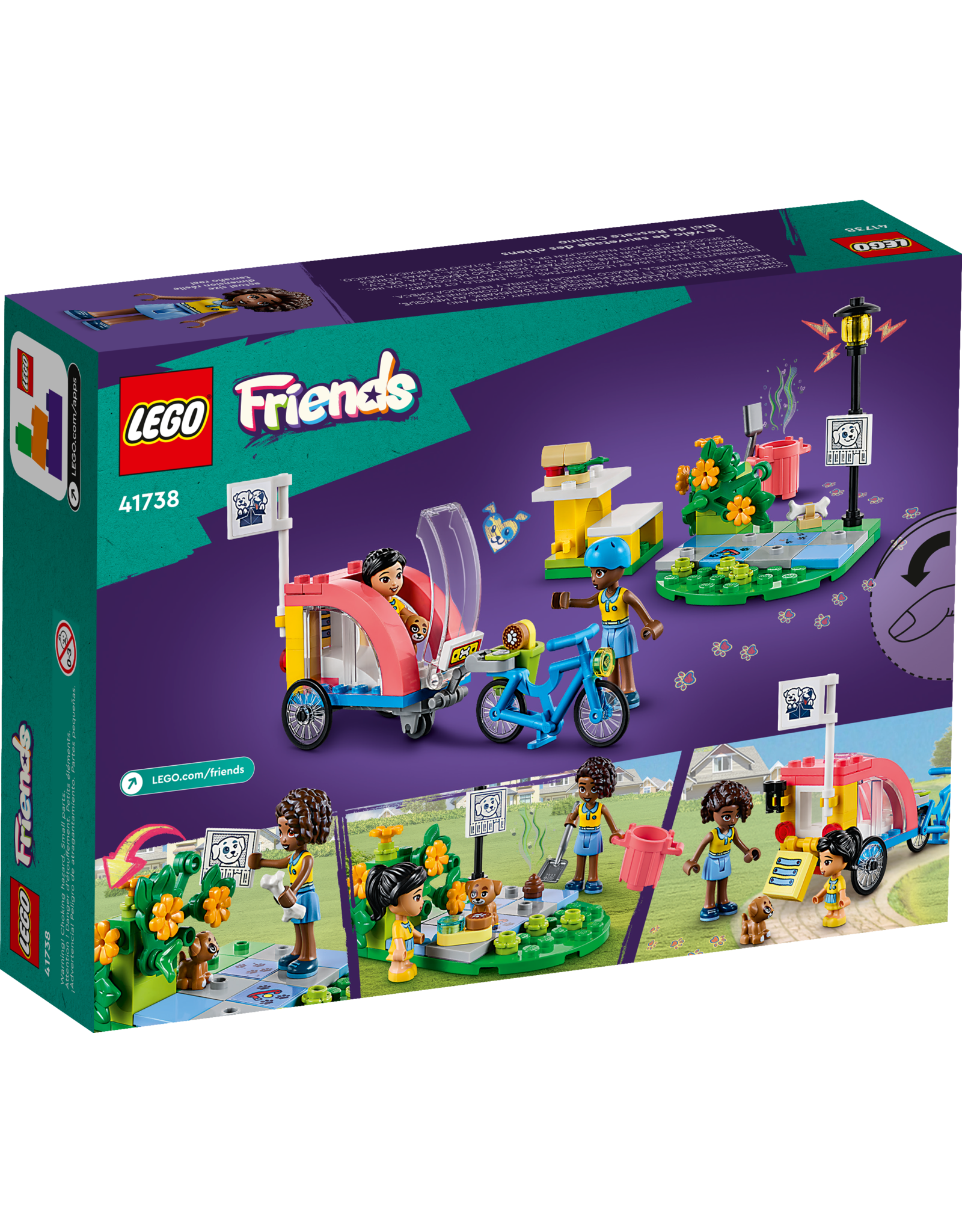 LEGO Friends 41738 Dog Rescue Bike