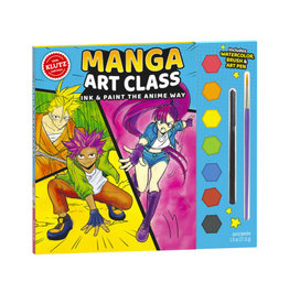 Klutz Manga Art Class Ink & Paint the Anime Way