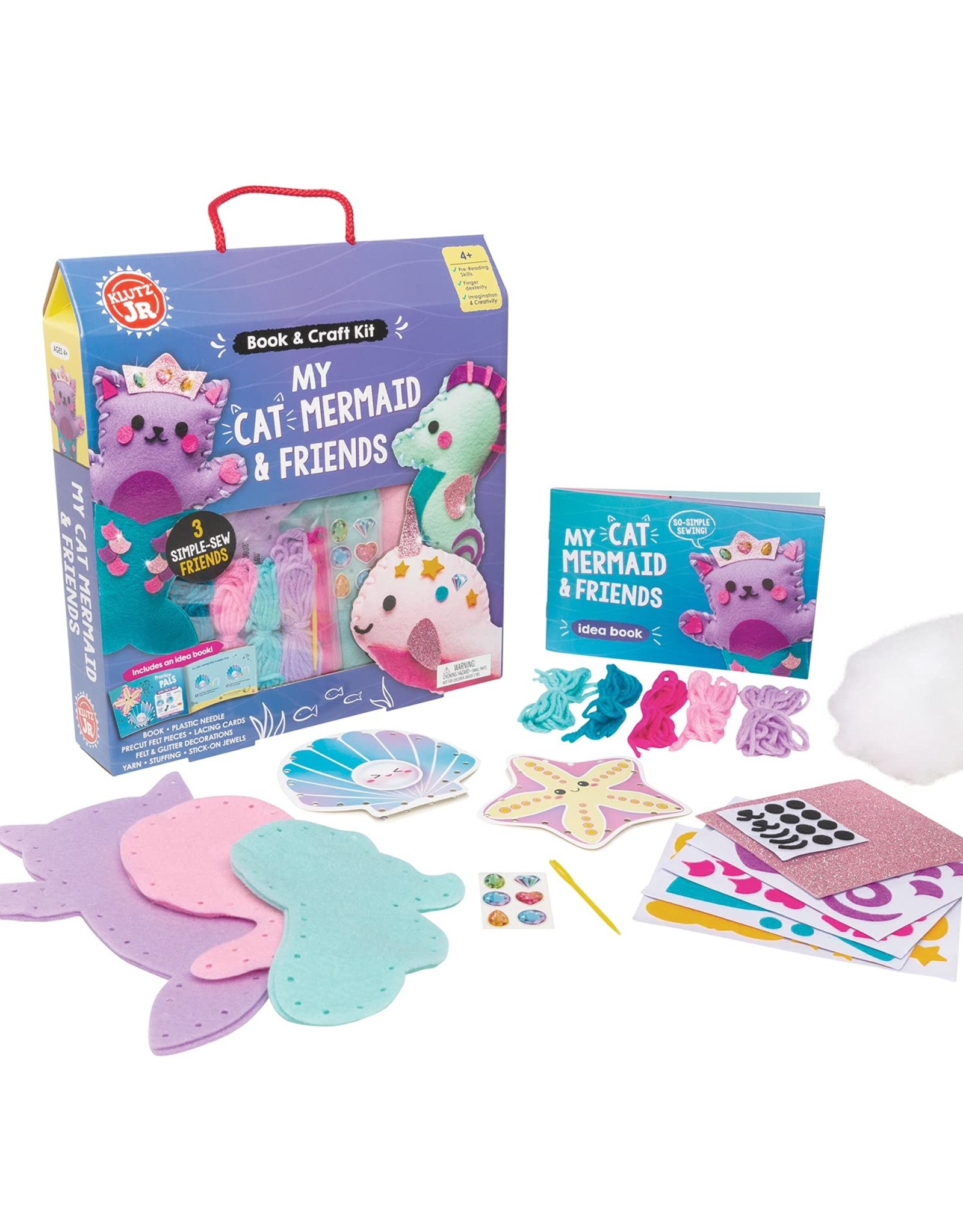 Klutz My Cat Mermaid & Friends Book & Craft Kit