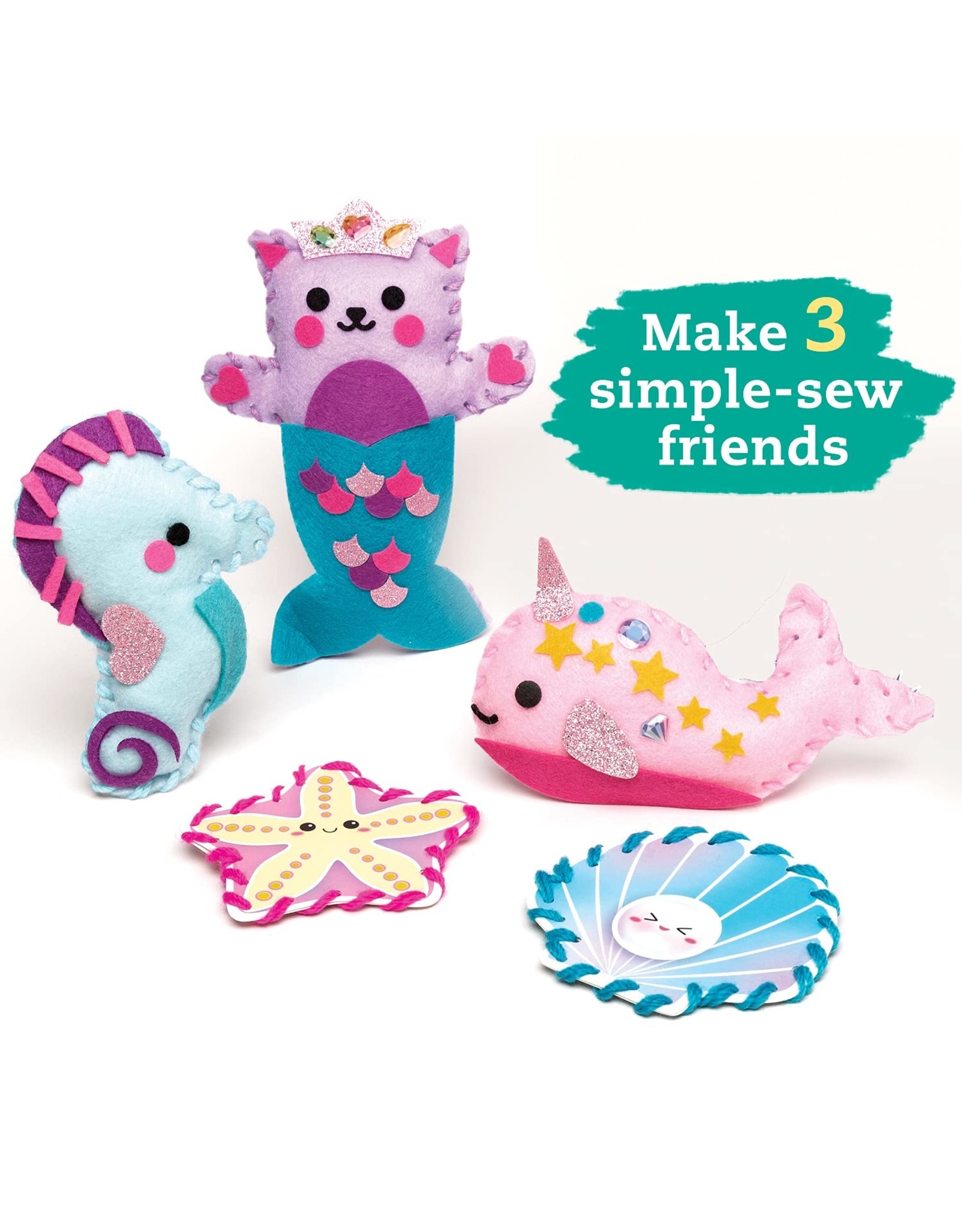 Klutz My Cat Mermaid & Friends Book & Craft Kit