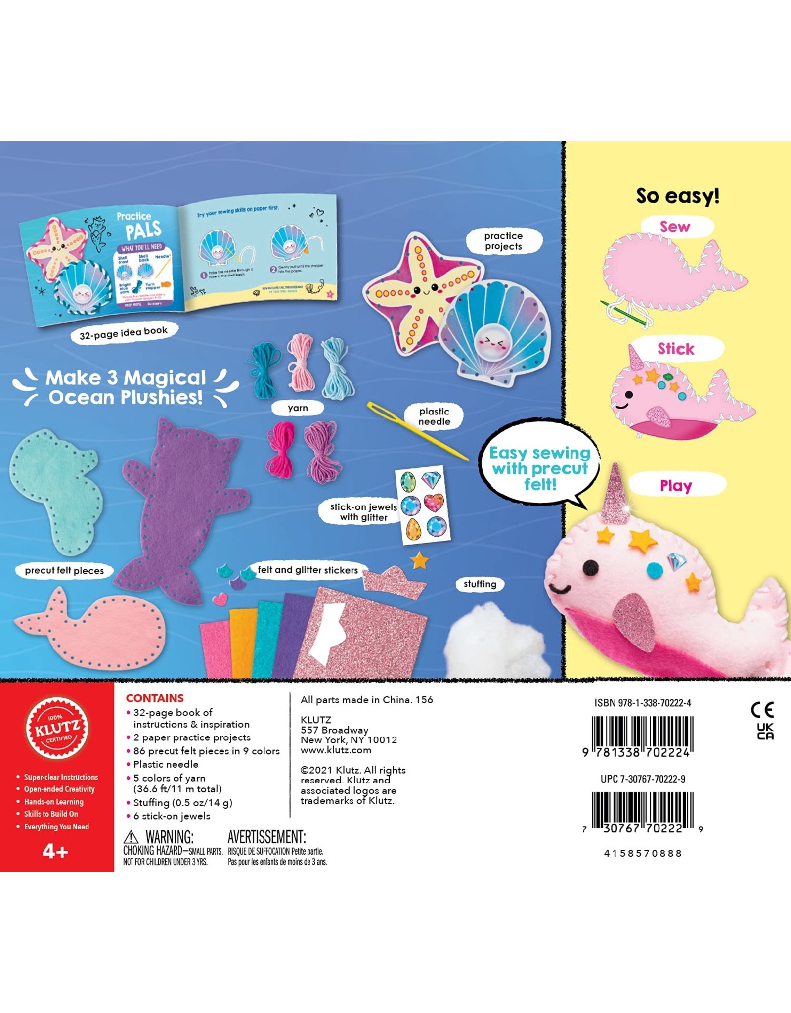 Klutz My Cat Mermaid & Friends Book & Craft Kit