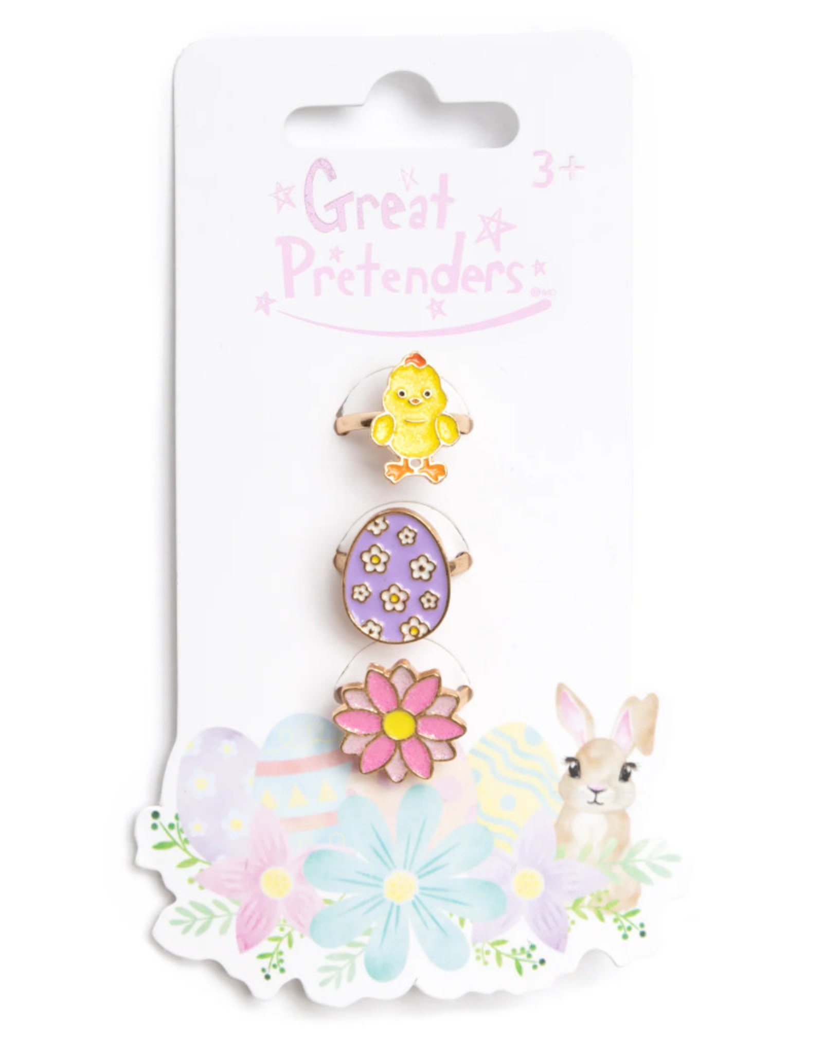 Great Pretenders Easter Egg Rings Set 3pcs