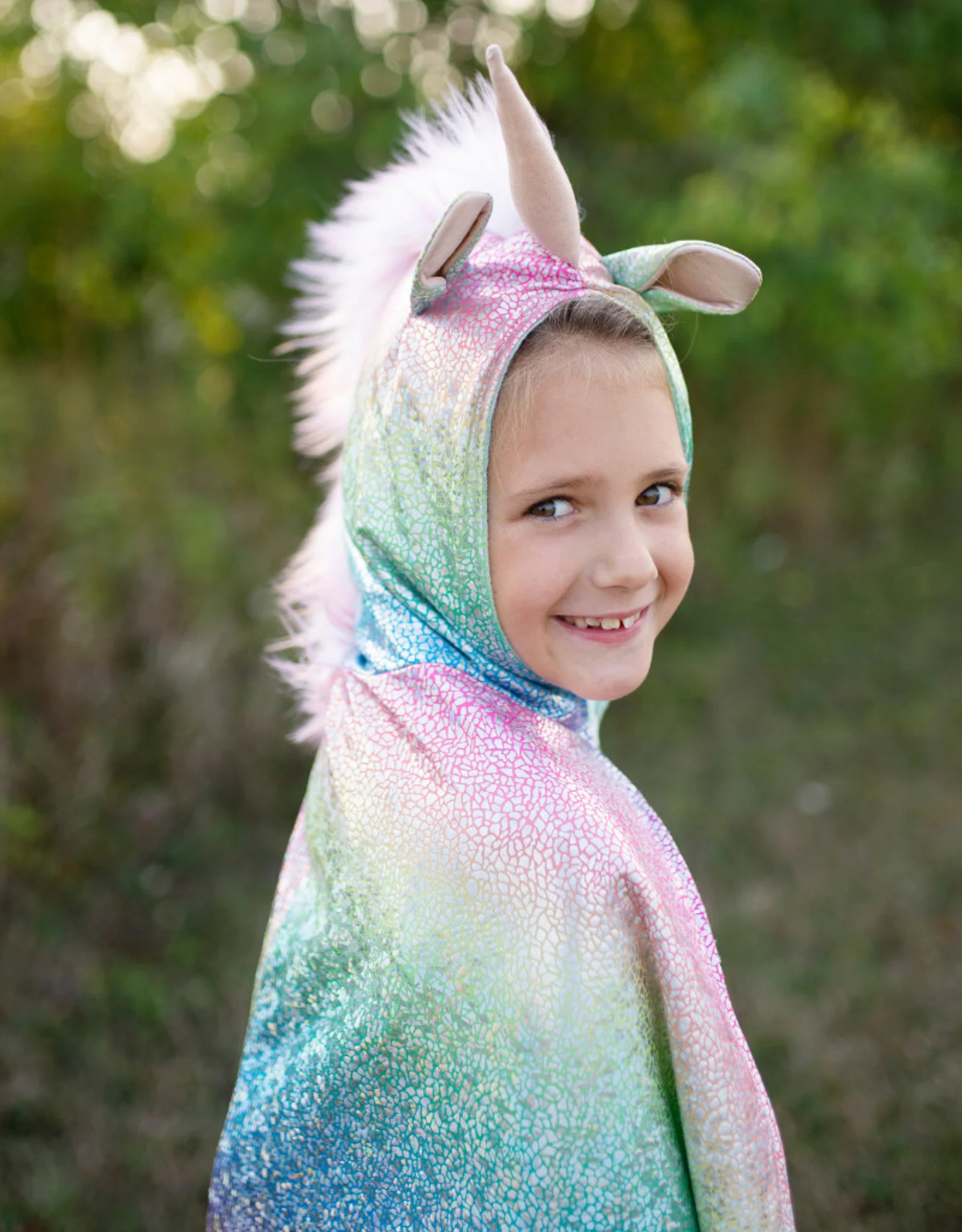 Great Pretenders Rainbow Reversible Unicorn Dragon Size 5-6