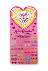 Great Pretenders Heart Sticker Earrings 30 Pairs