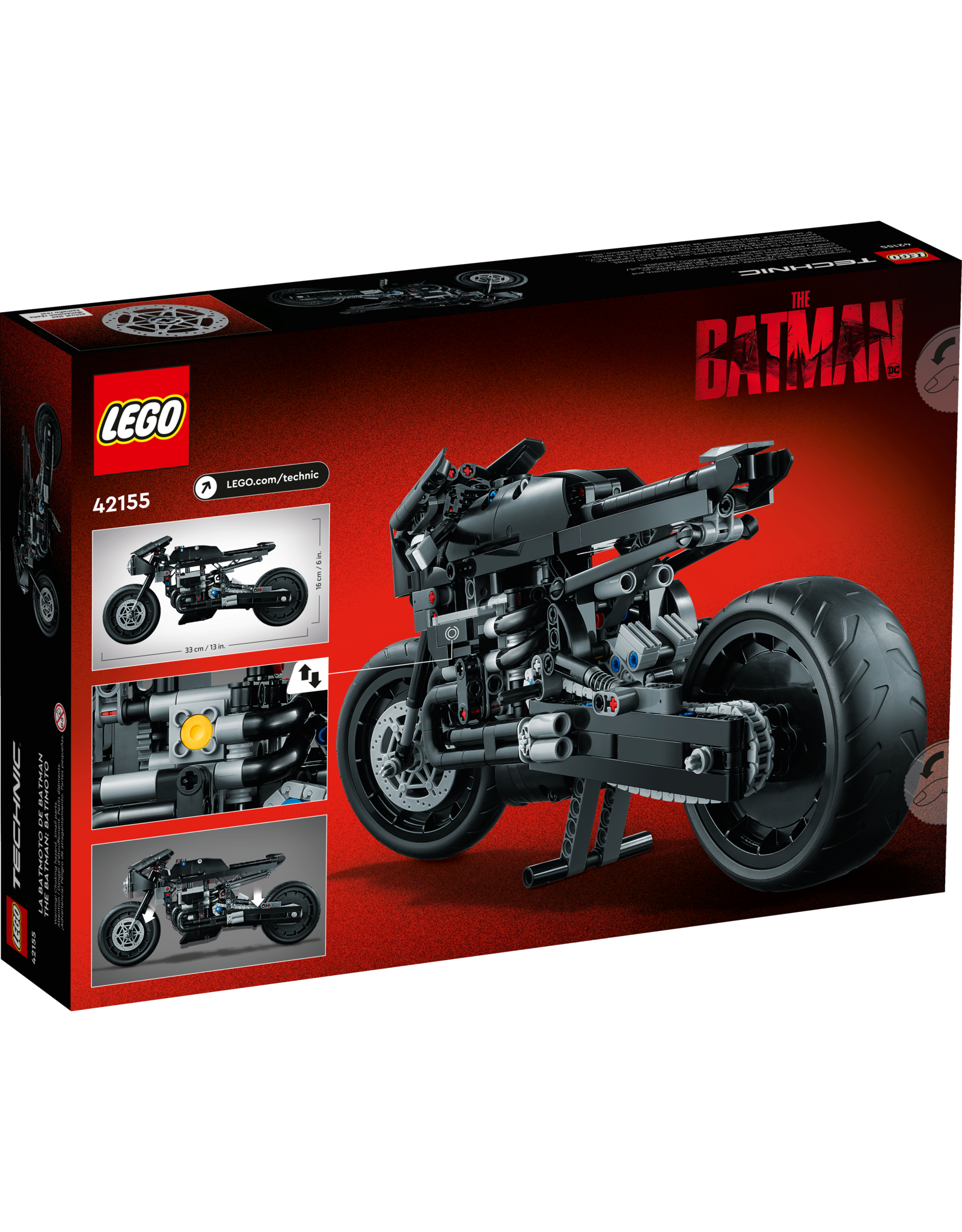 LEGO Technic 42155 THE BATMAN – BATCYCLE