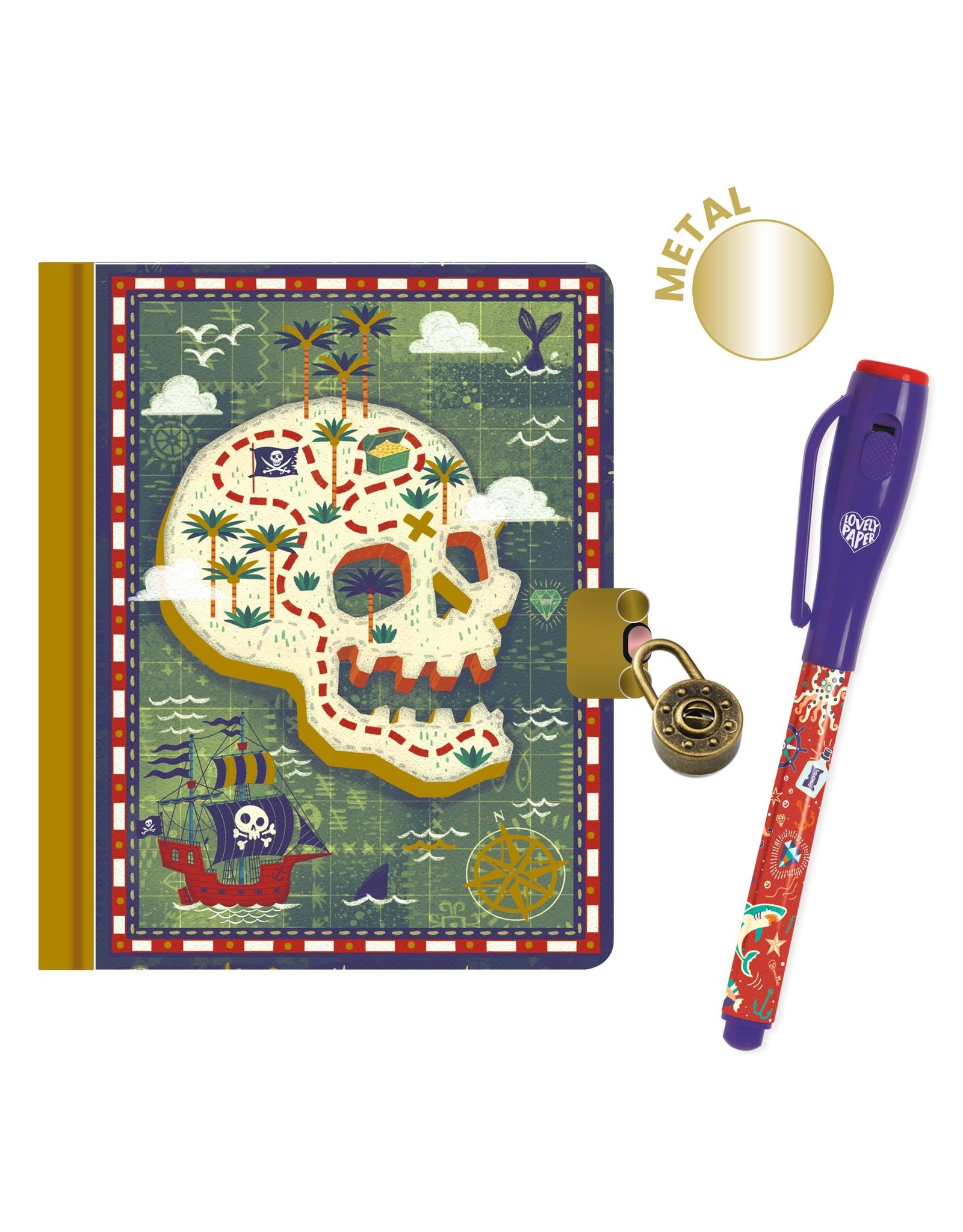 Djeco Diary and Magic Pen Steve