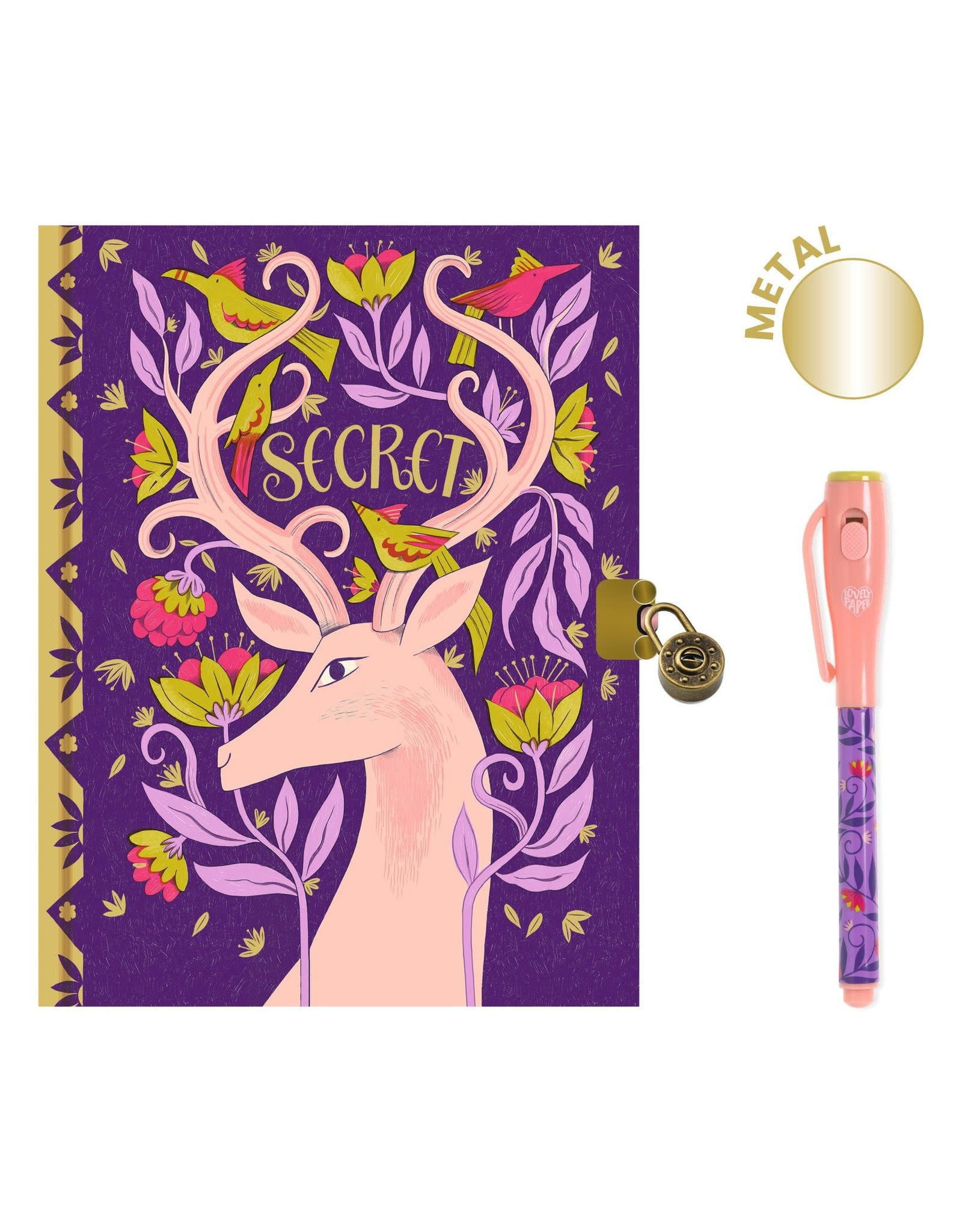 Djeco Secret Notebook Melissa