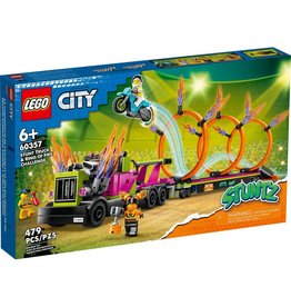 LEGO City Stunt 60357  Truck & Ring of Fire Challenge