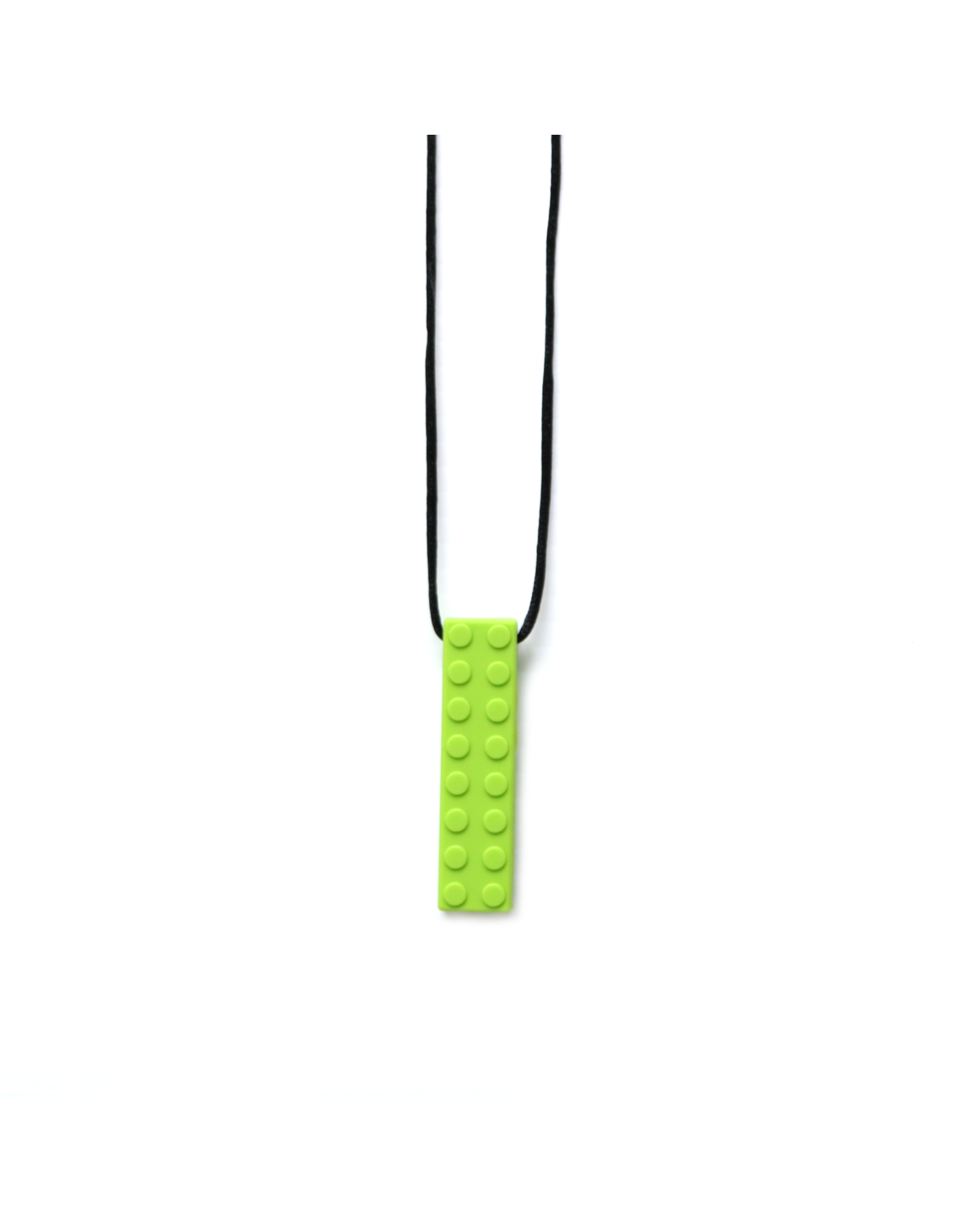 Bulle Green Block Sensory Pendant