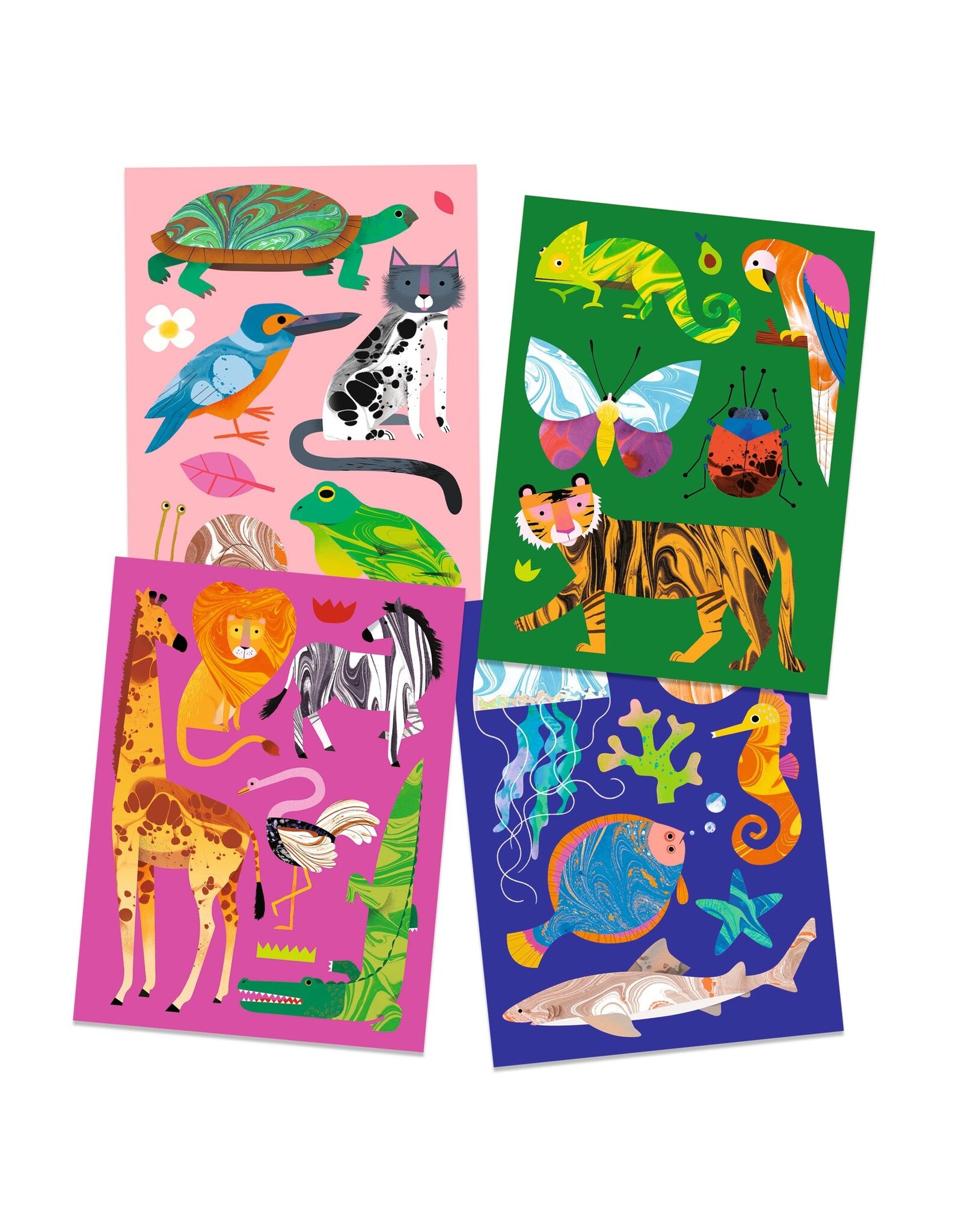 Djeco Paper Marbling Colourful Workshop