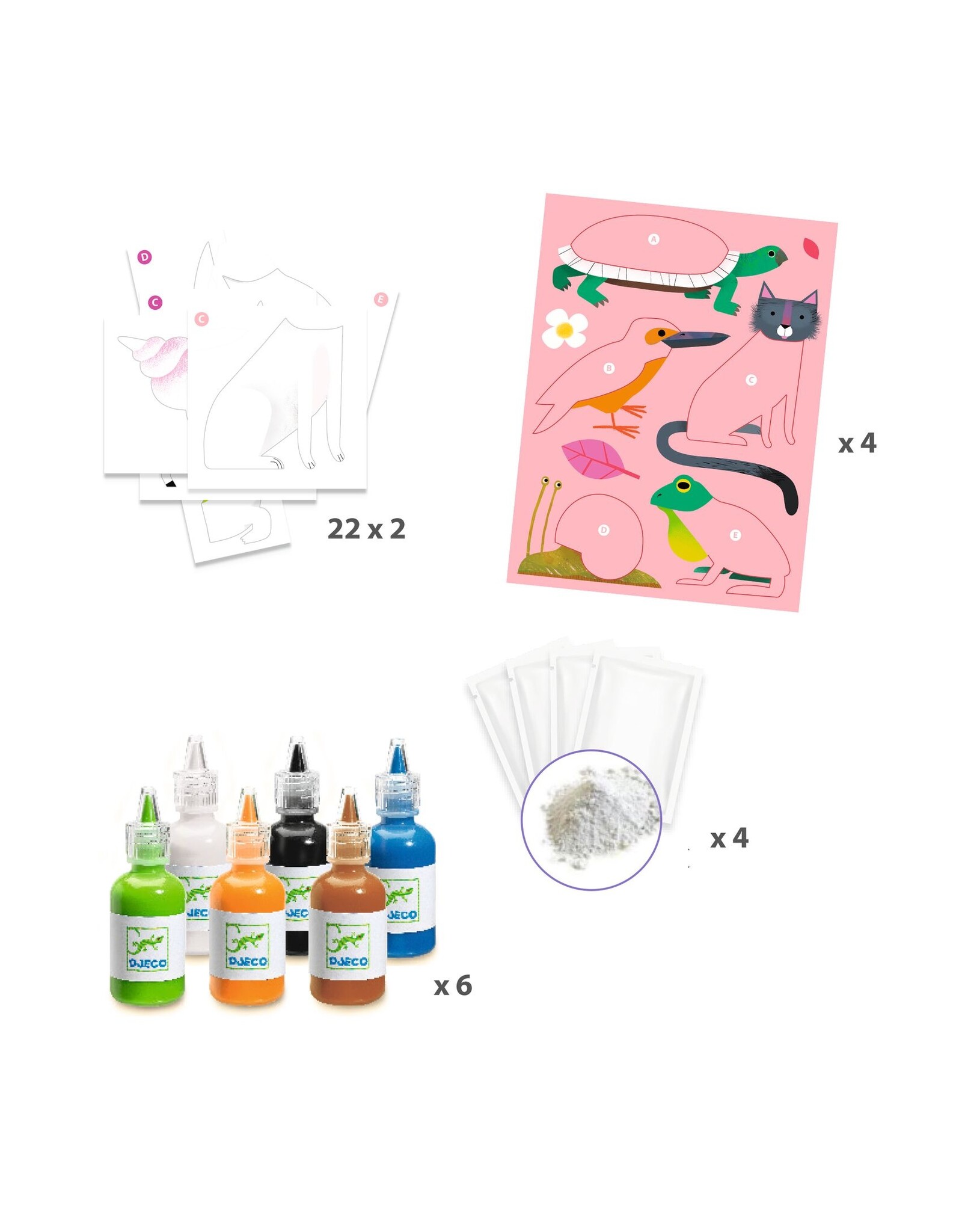Djeco Paper Marbling Colourful Workshop