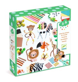 Djeco Jungle Animal Creation Box Colours For The Little Ones