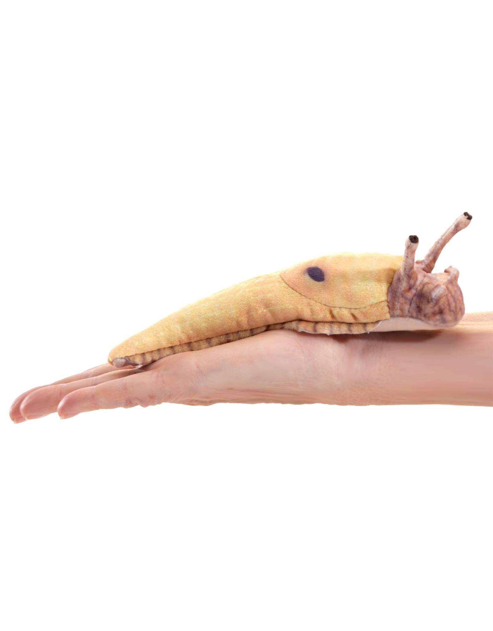 Folkmanis Puppets Mini Banana Slug Finger Puppet
