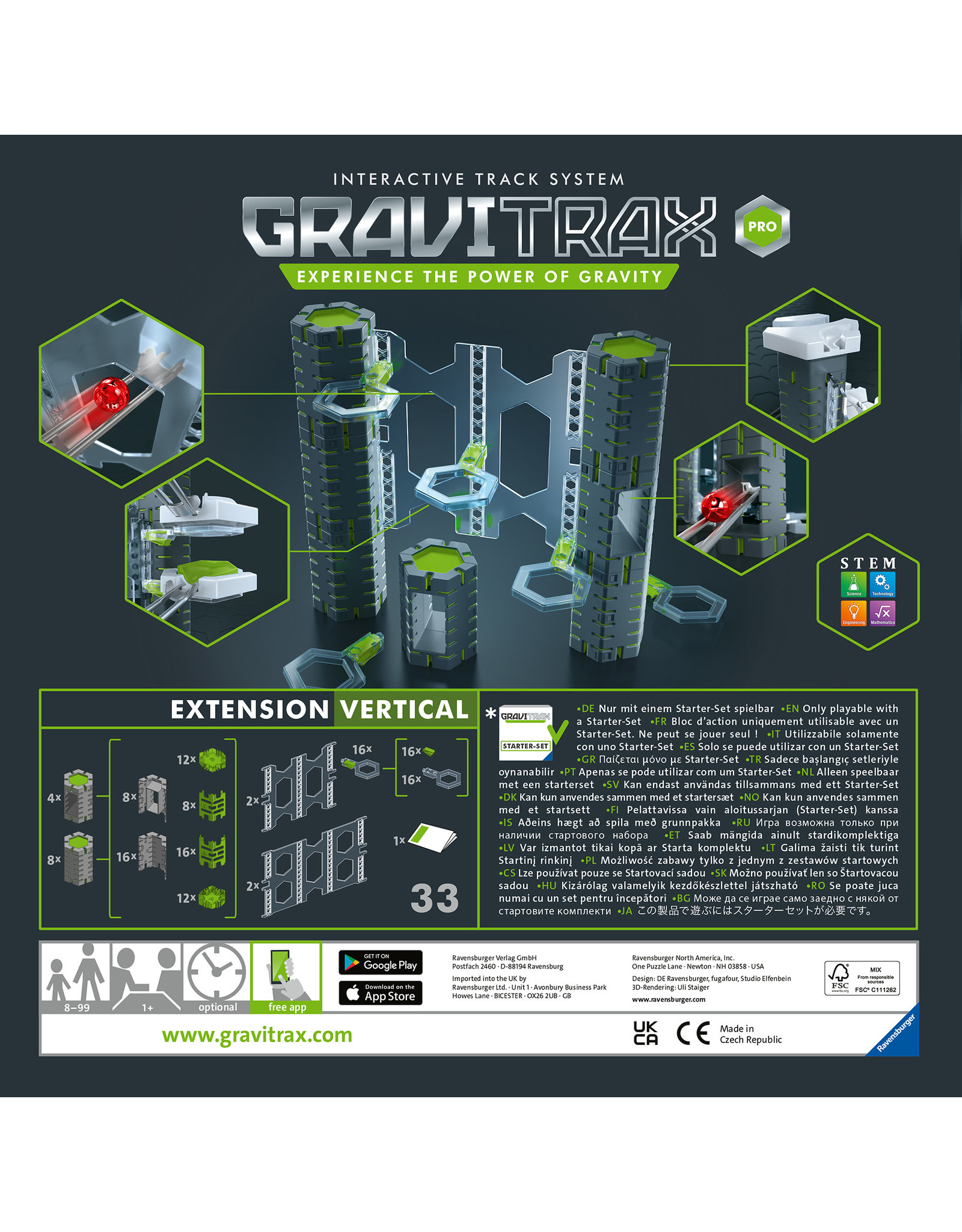 Ravensburger Gravitrax PRO Extension Vertical