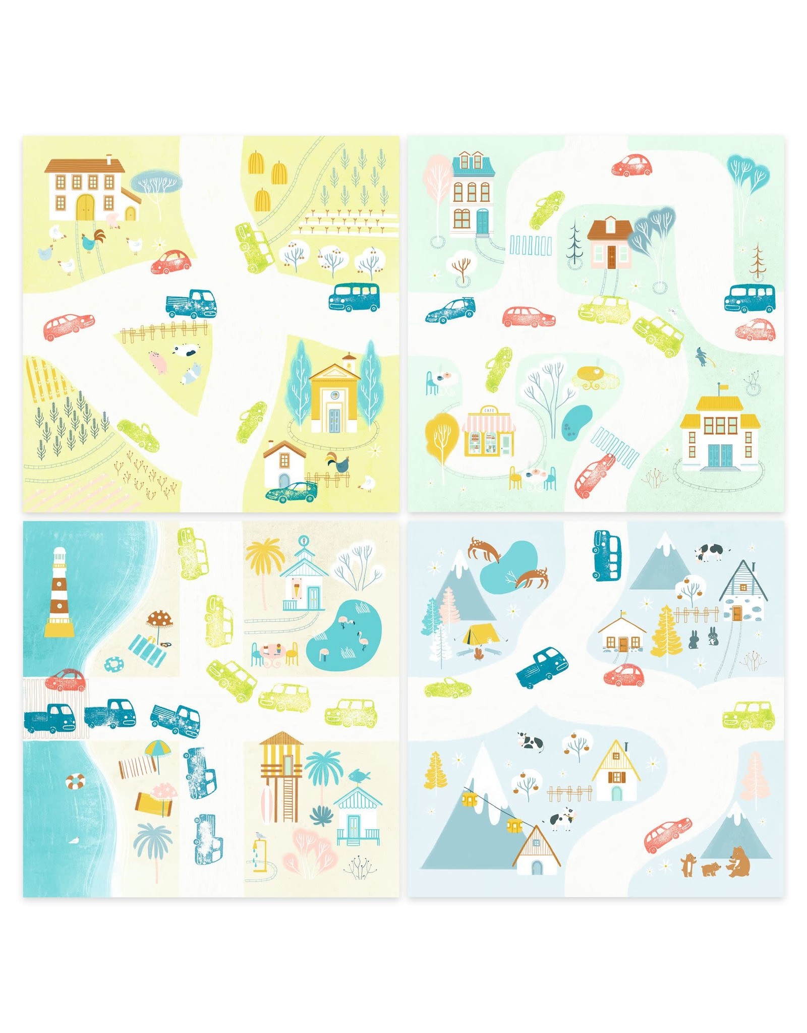 Djeco Stamps Vehicles