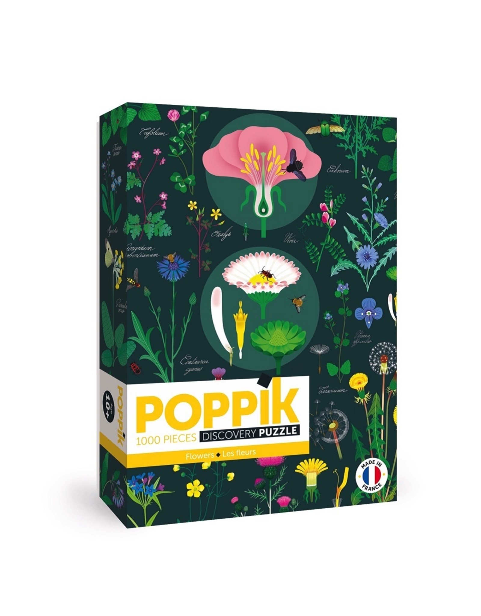 Poppik Discovery Puzzle Flowers 1000pcs