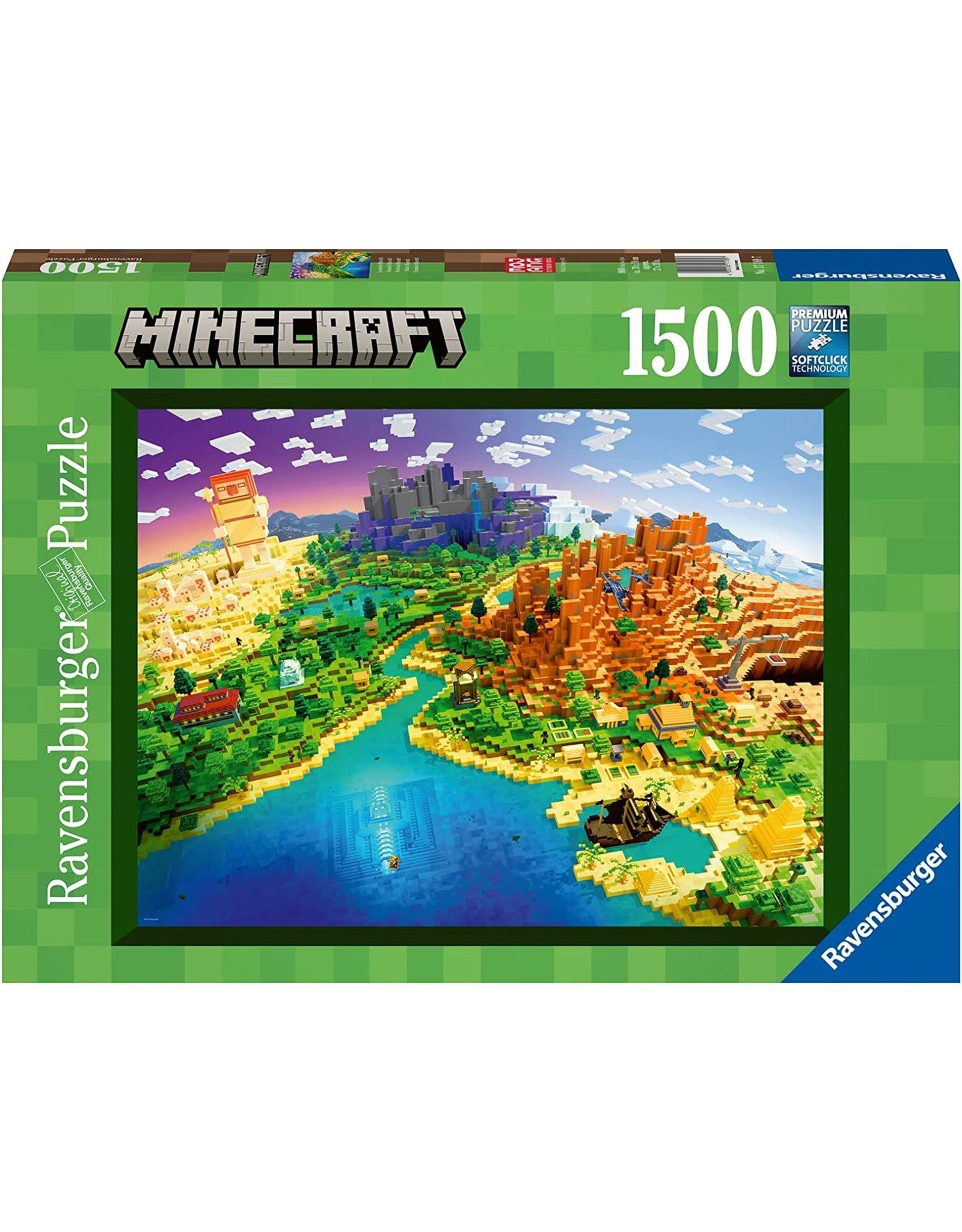 Ravensburger World of Minecraft   1500pcs