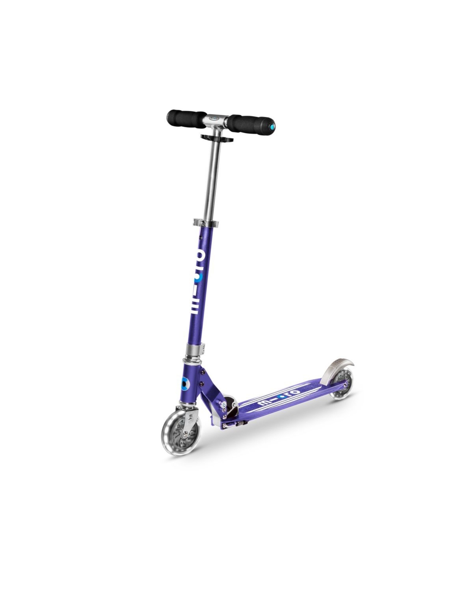 Micro Micro Sprite LED Scooter - Blue Stripe