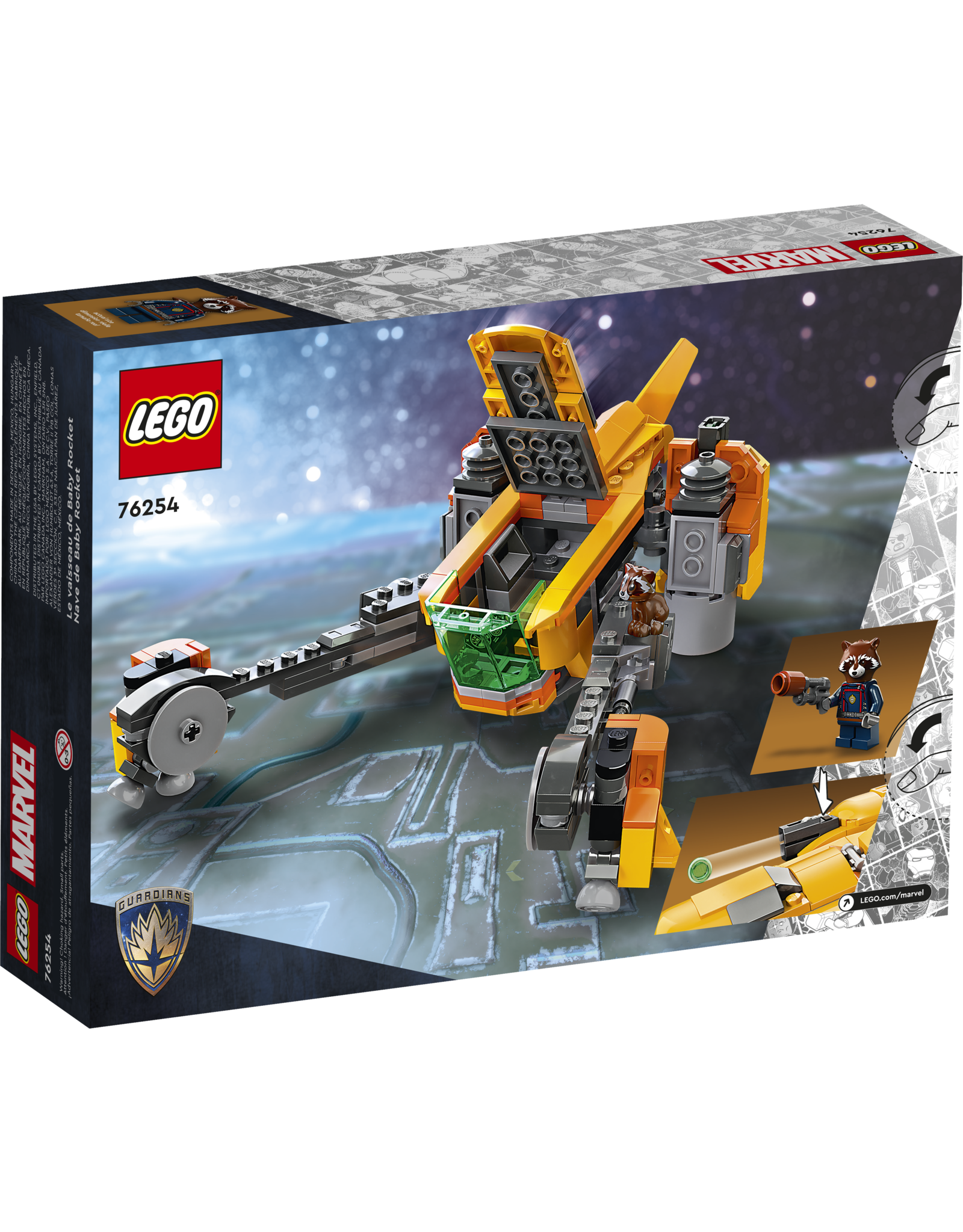 LEGO Super Heroes 76254 Baby Rocket's Ship