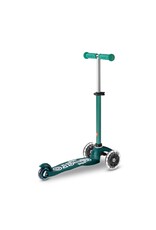 Micro Micro Mini Deluxe ECO LED Scooter -Green