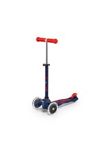 Micro Micro Mini Deluxe LED Scooter - Navy Blue