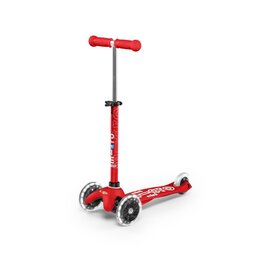 Micro Micro Mini Deluxe LED Scooter - Red