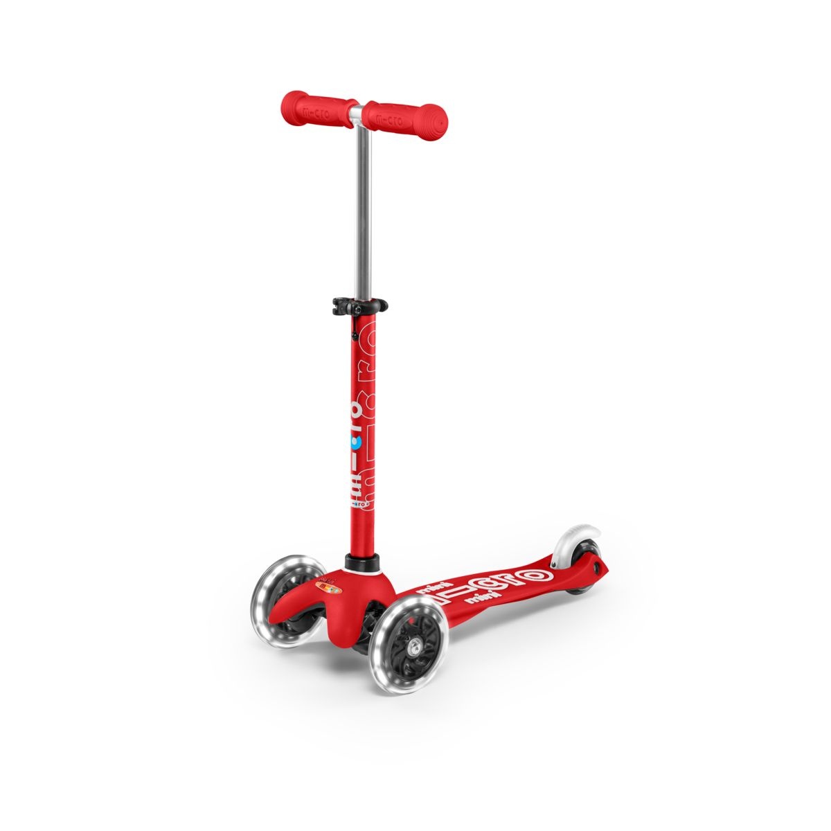 Micro Mini Deluxe LED Scooter - Red - The Swag Sisters Toy Store