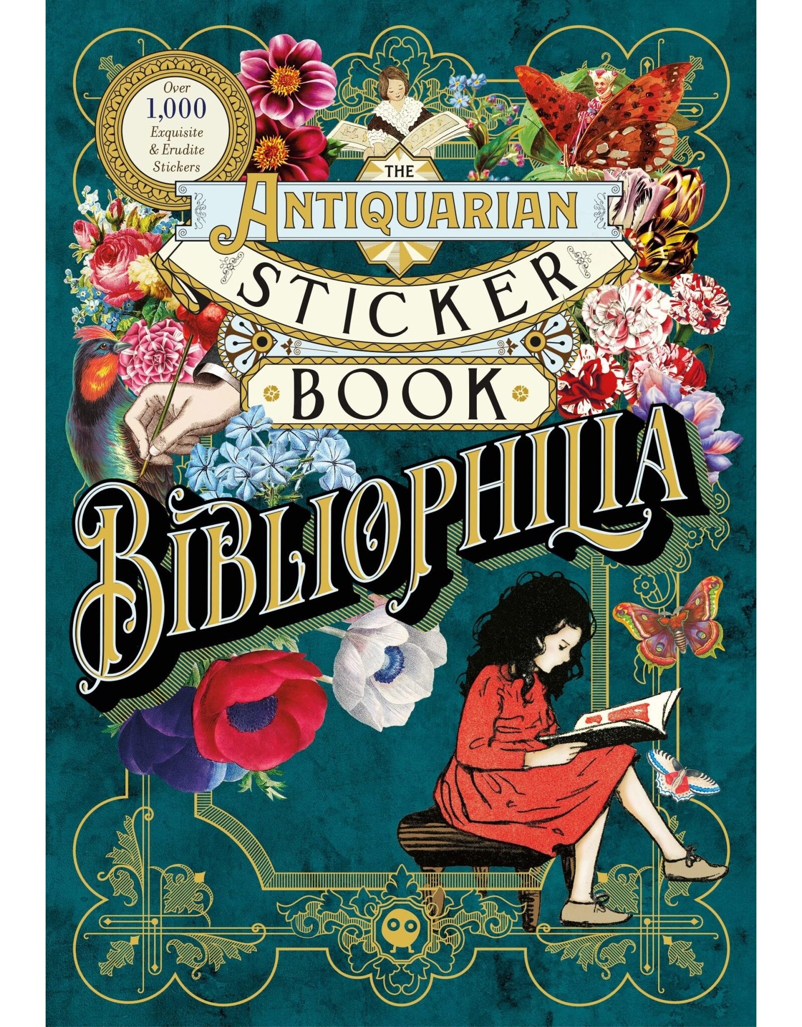 Odd Dot The Antiquarian Sticker Book: Bibliophilia