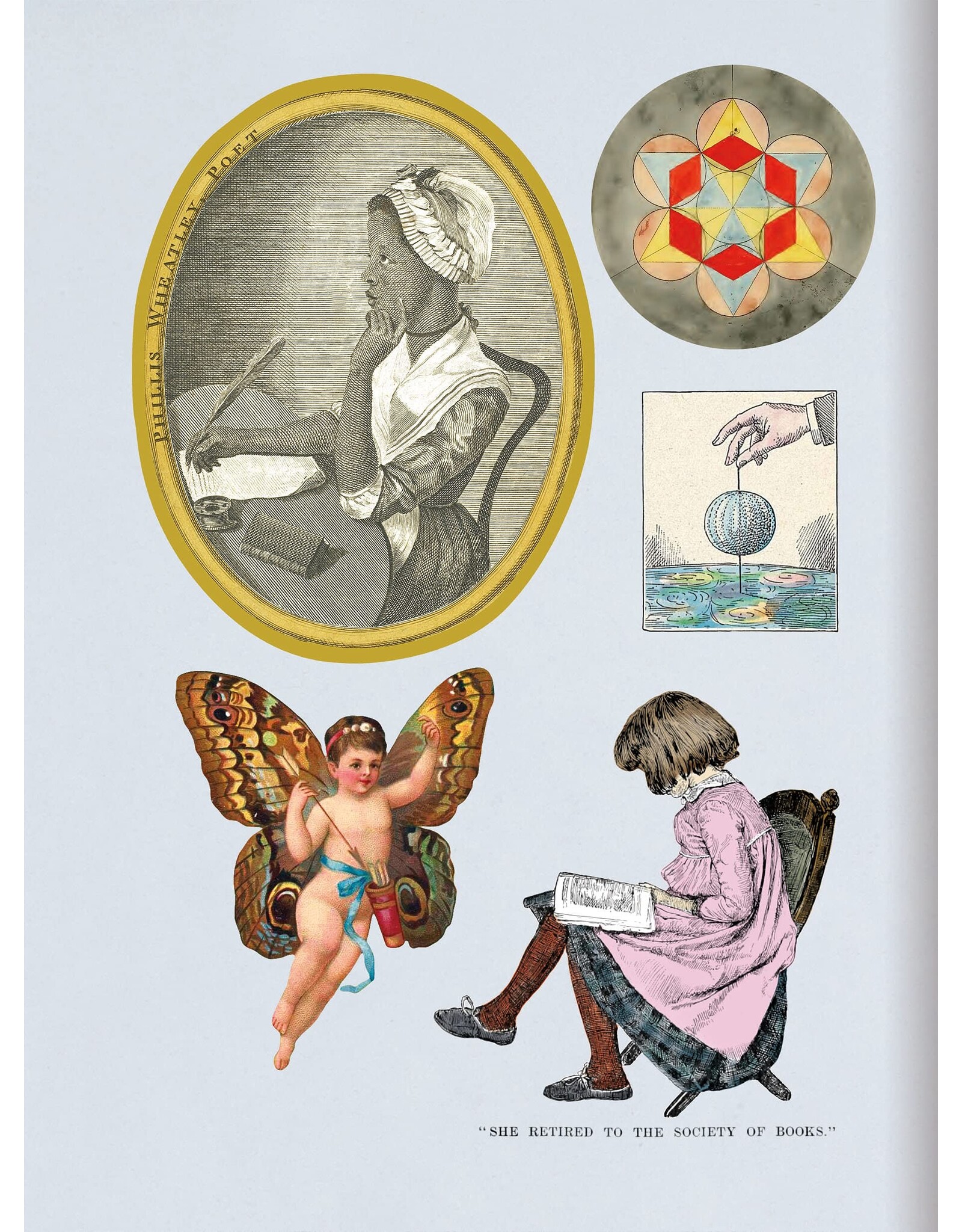 Odd Dot The Antiquarian Sticker Book: Bibliophilia