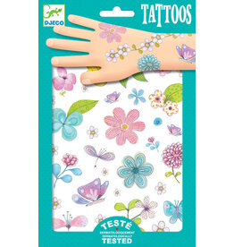 Djeco Fair Flowers of the Field Tattoos