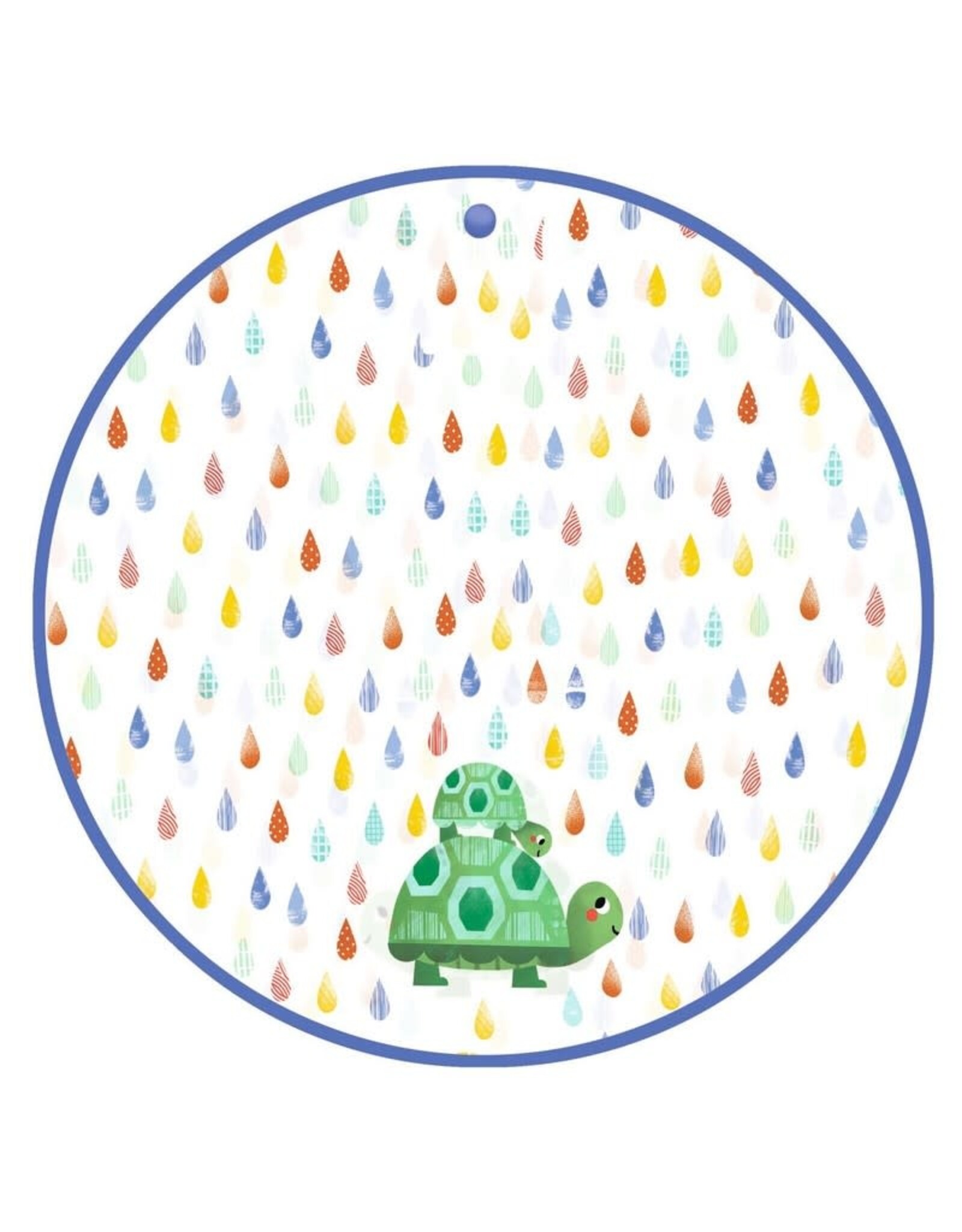 Djeco Rain Cape 3-5 Years - Turtle