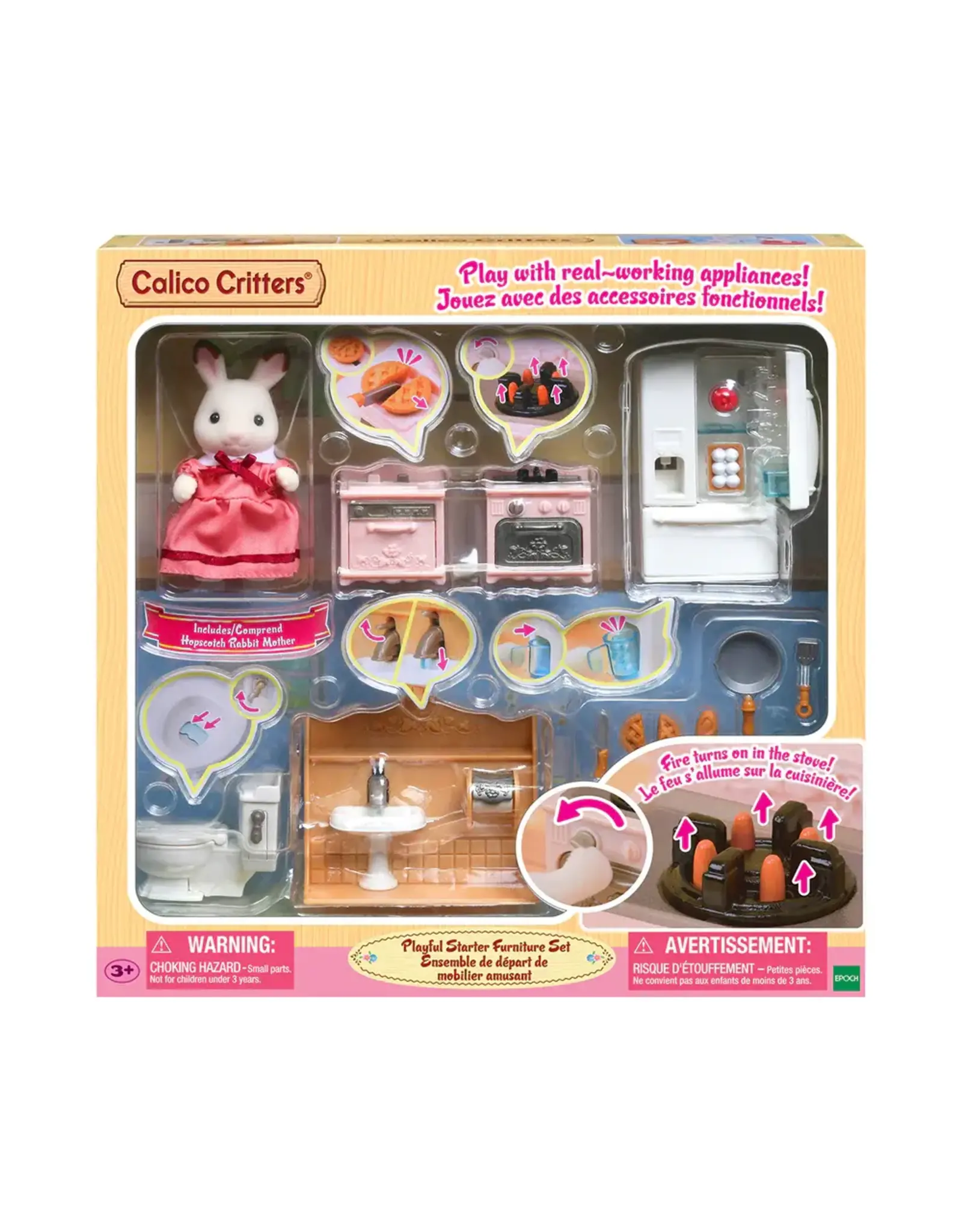 Calico Critters Playful Starter Furniture Set