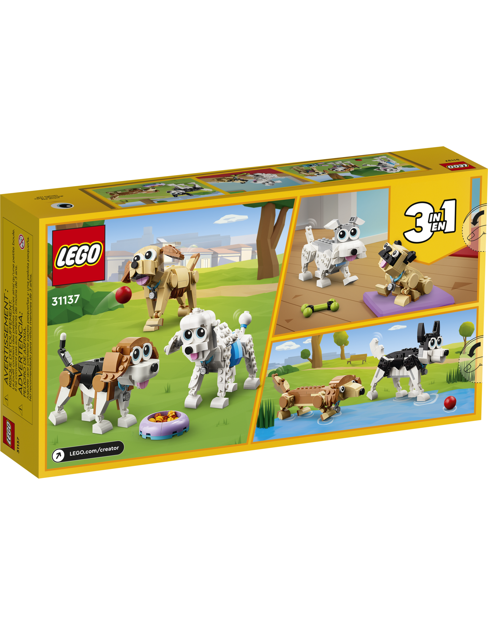 LEGO Creator 31137 Adorable dogs