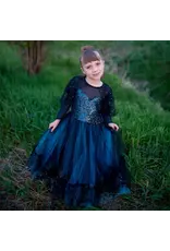Great Pretenders Luna the Midnight Witch Dress & Head Band Size 7-8