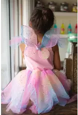 Great Pretenders Rainbow Fairy Dress & Wings Size 3-4