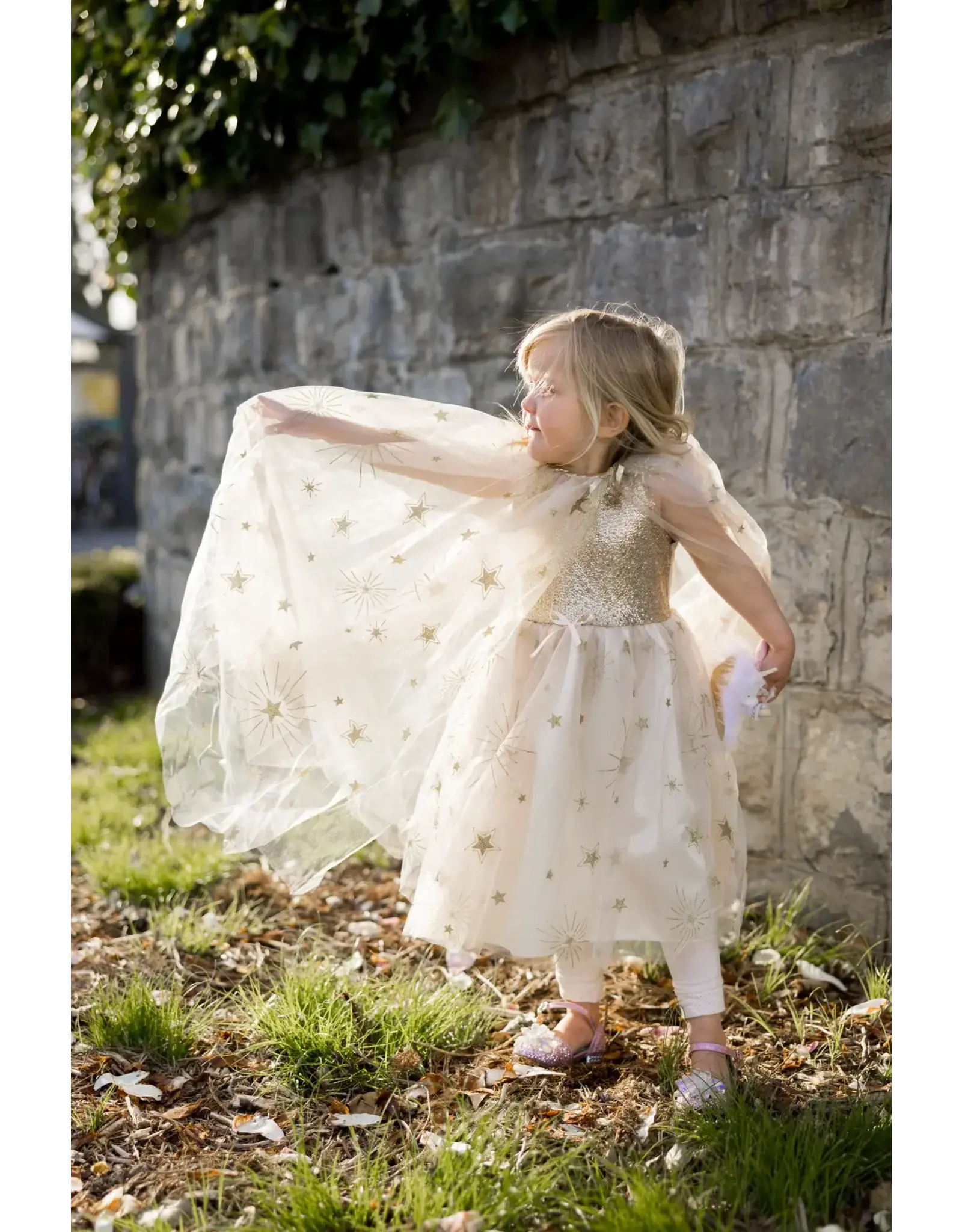 Great Pretenders Glam Party Gold Dress Size 5-6