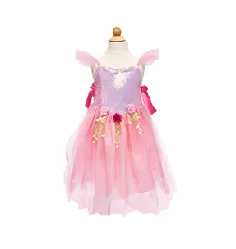 Great Pretenders Pink Sequins Forest Fairy Tunic  Size 5-6