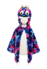 Great Pretenders Goober The Monster Cape  Blue/Purple Size 4-6