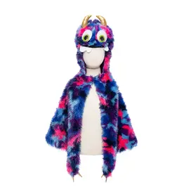 Great Pretenders Goober The Monster Cape  Blue/Purple Size 4-6