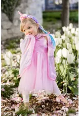 Great Pretenders Pink Sequins Cape Size 7-8