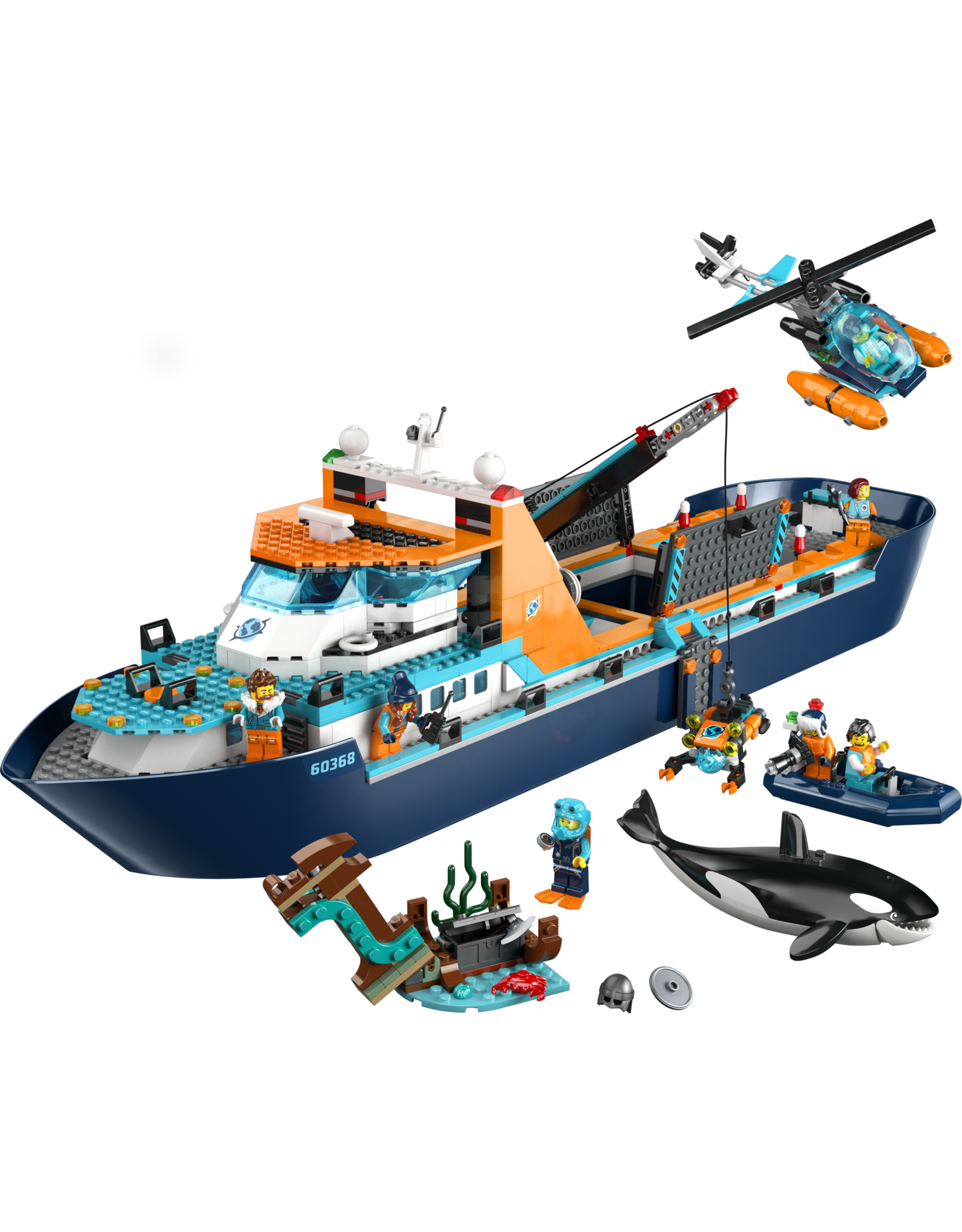 LEGO City 60368 Arctic Explorer Ship